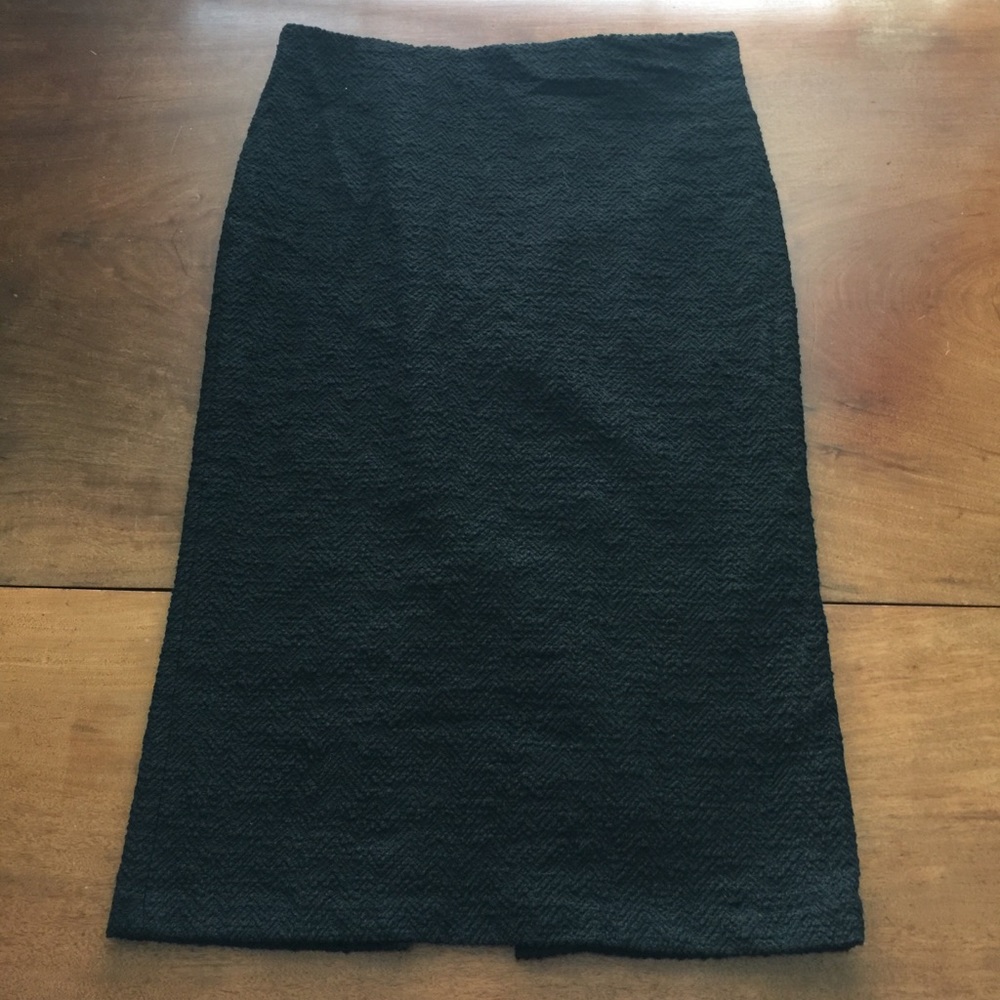NWT Alice + Olivia Textured Midi Pencil Skirt
